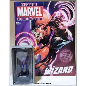 Eaglemoss 1:16 Classic‎ Marvel Figurine w/Book: The Wizard #170